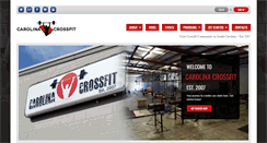 Desktop Screenshot of carolinacrossfit.com